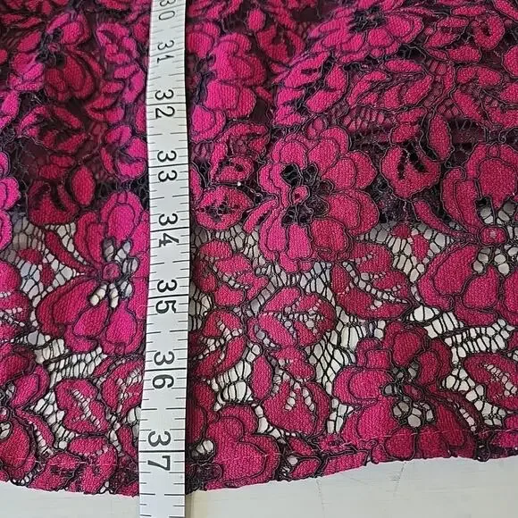 American Living Women's Lace Dress Sz 12 Bell Sleeve Bohemian NEW Stretch A-Line - Picture 11 of 11